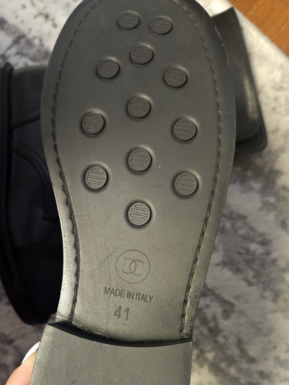 Lux Black Rubber-Soled Leather Boots NEW - Picture 5 of 7
